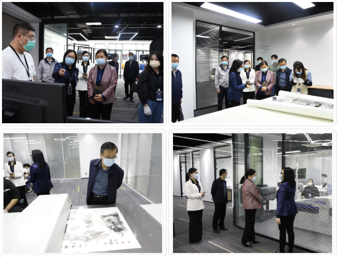 蘇州姑蘇人大主任酈小萍等領導蒞臨泰豐文化及豐鏈數字參觀調研，聚焦數字文化創意內容應用服務
